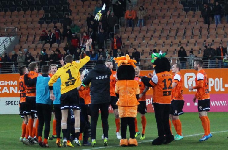 Zagłębie zwycięskie. Wicelider pokonany