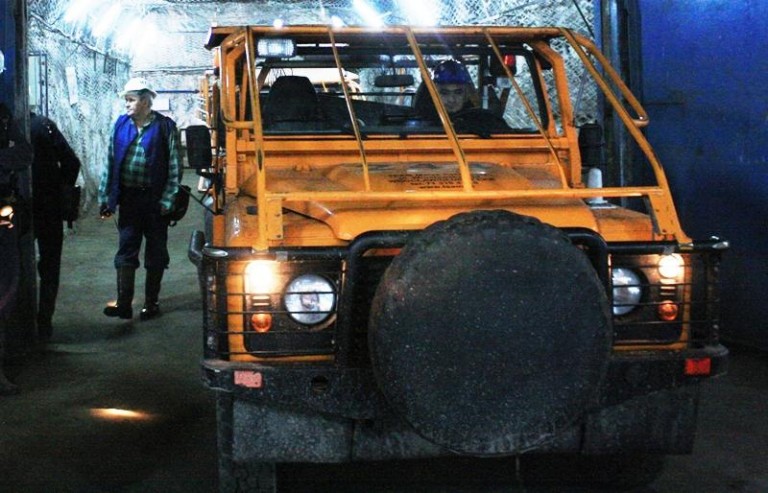 Sztygar potrącony pod ziemią