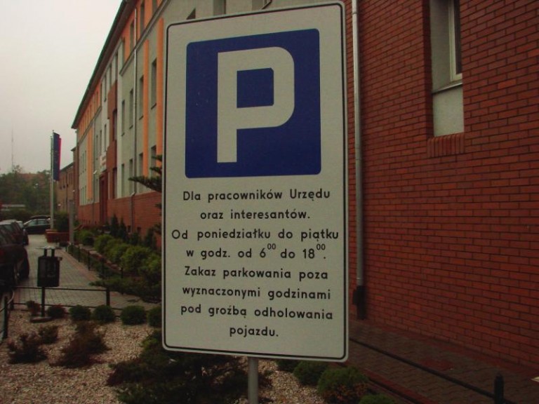 Parking tylko dla wybranych