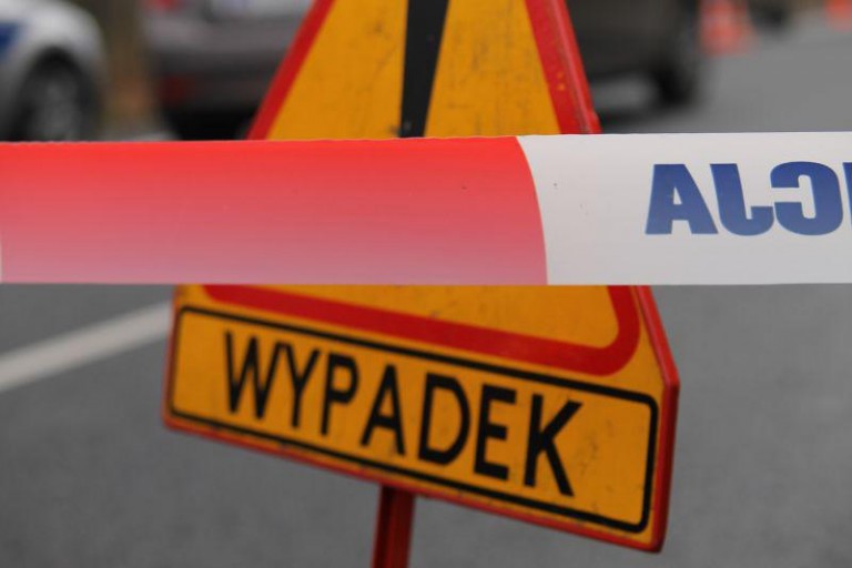 Zderzenie czterech samochodów pod Ścinawą
