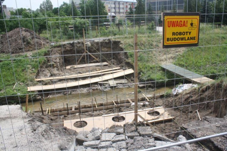 Starej kładki już nie ma