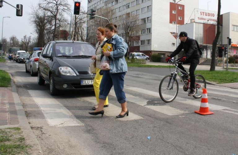 Potrącony na przejściu