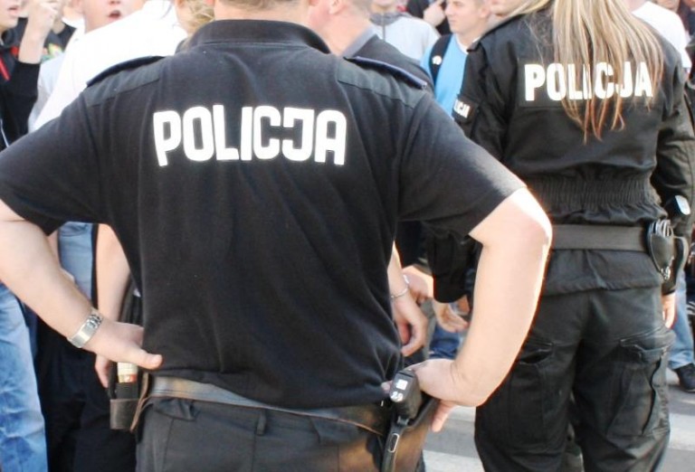 Policjanci w odpowiednim miejscu i czasie