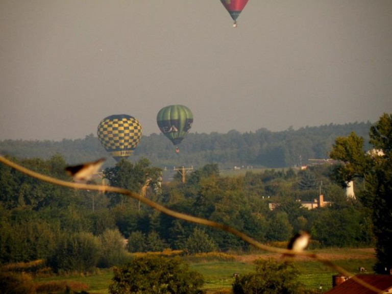 Balony nad miastem (FOTO)