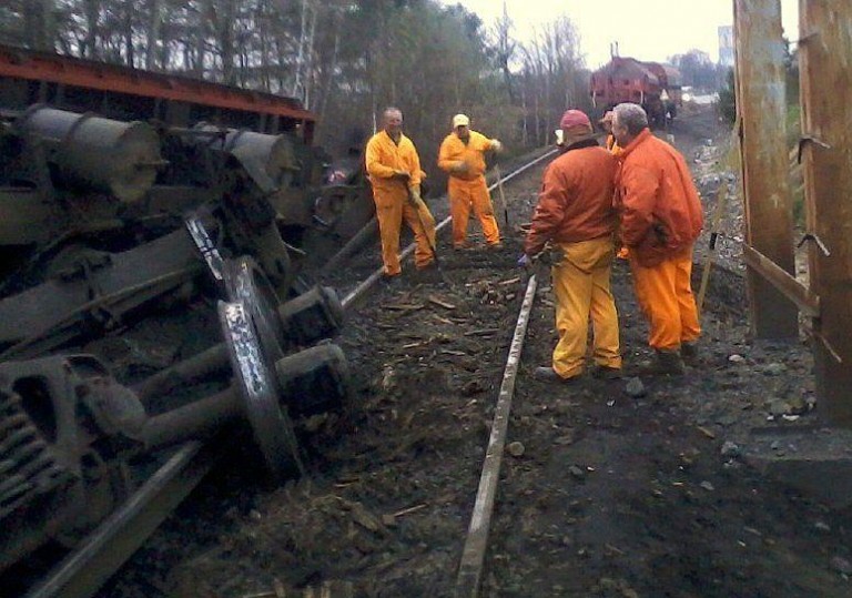Wykoleił się pociąg