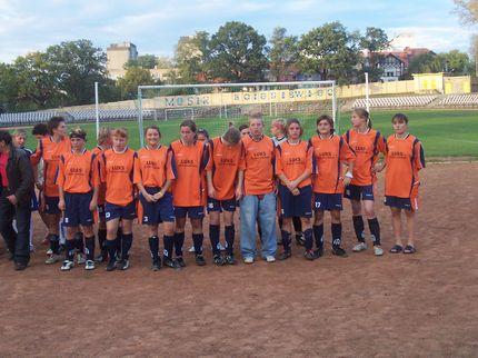 Wygrany mecz lubinianek