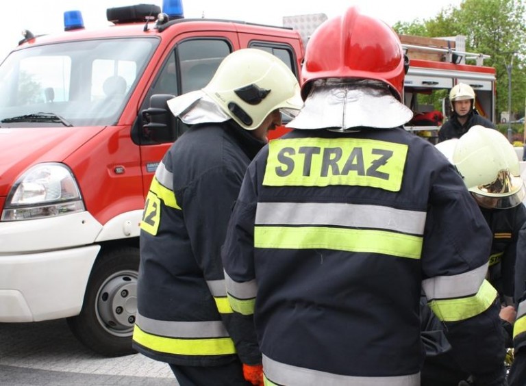 Spłonęło mieszkanie na Pawiej