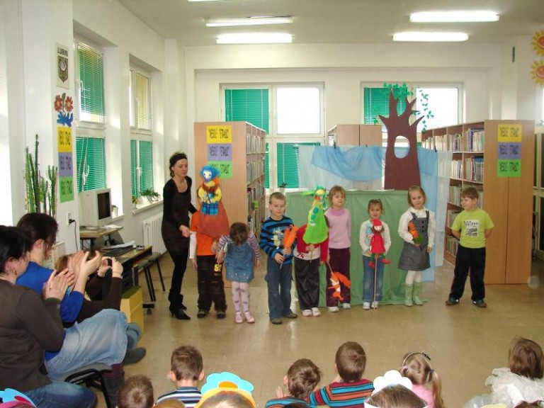 Wesołe Teatrałki w Bibliotece