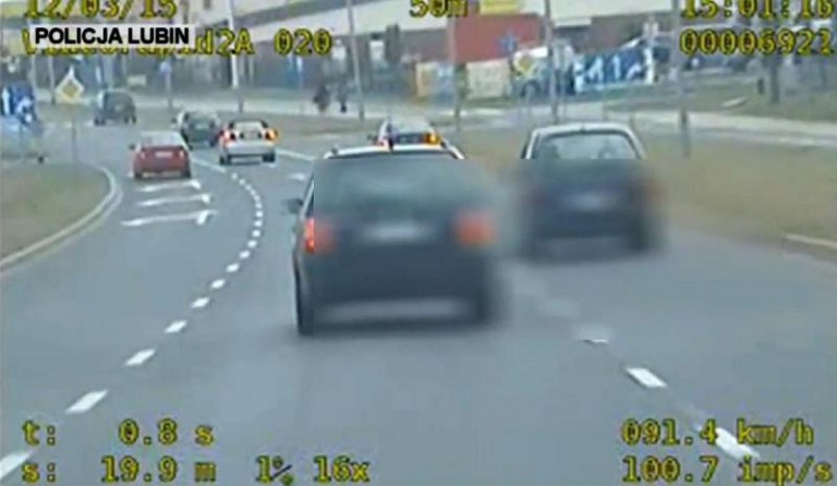 Pijany jechał za szybko