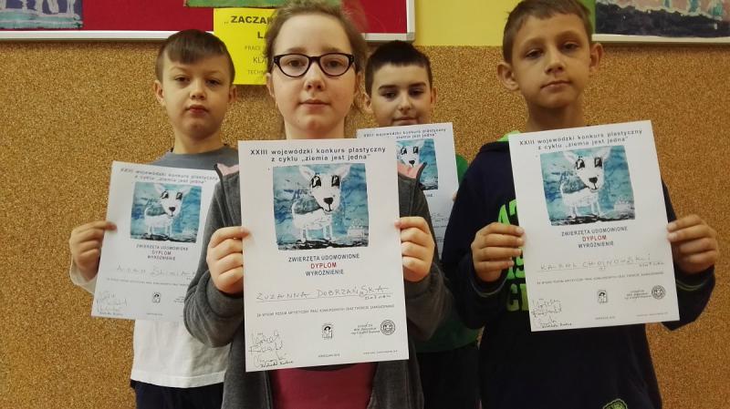 Trzecioklasiści zdobywają nagrody