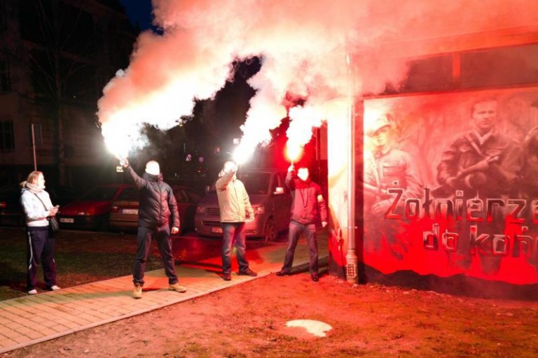 Kibice pamiętają o wyklętych