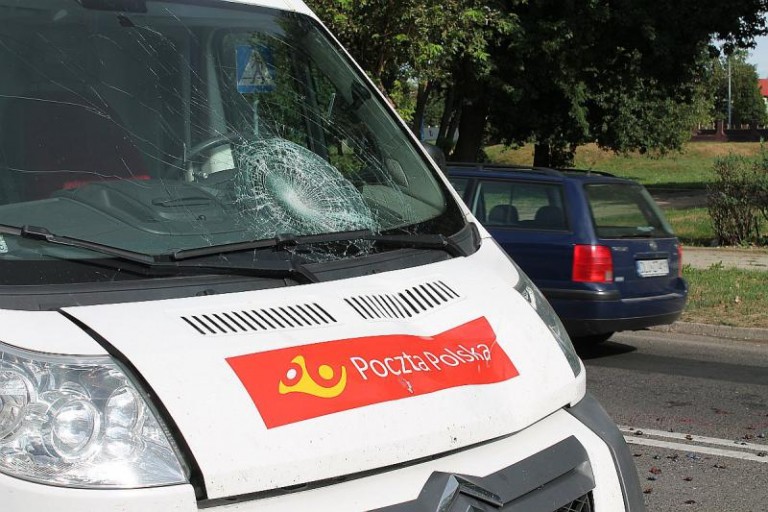 Potrąciła rowerzystę