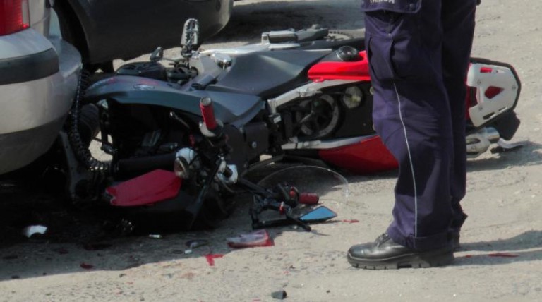 Wypadek na krajowej trójce