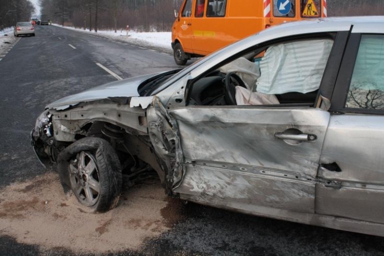 Pijany kierowca sprawcą zatoru