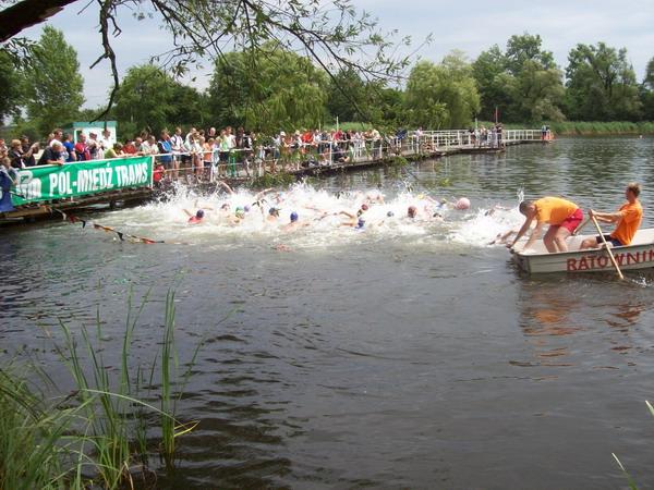 W niedzielę zawody triathlonowe