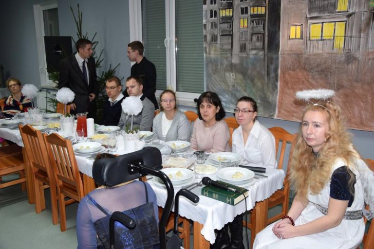 Podzielili się opłatkiem