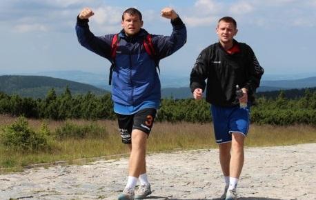 Za nimi ciężki trening w górach