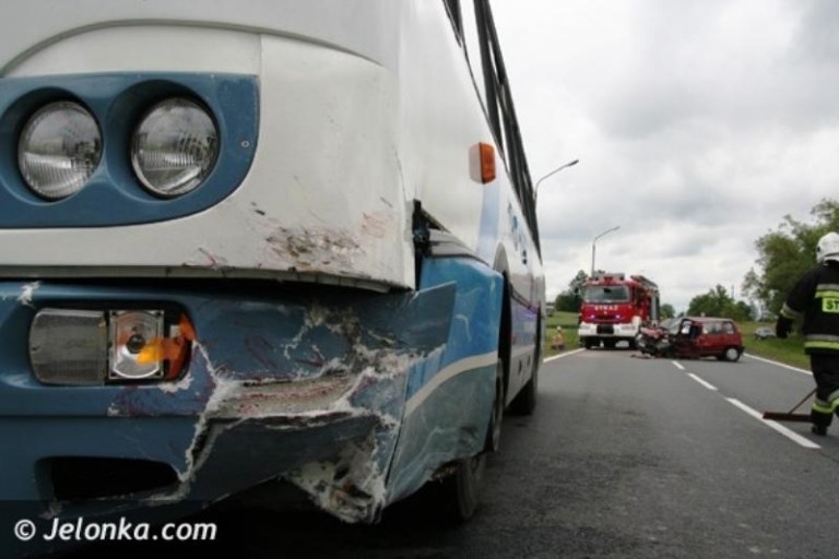 Wypadek autokaru z lubińskimi dziećmi