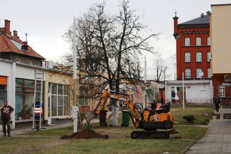 Miasto doświetla podkowę