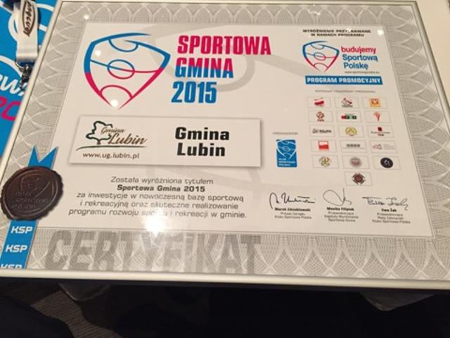 Sportowa gmina Lubin