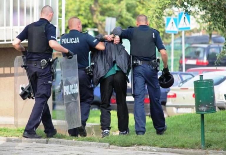 Zarzuty dla lubińskiego spidermana