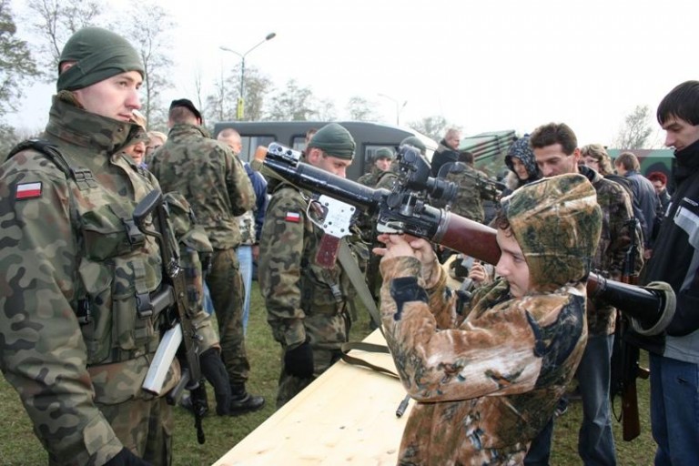 Grochówka i czołgi podbiły Lubin (FOTO)