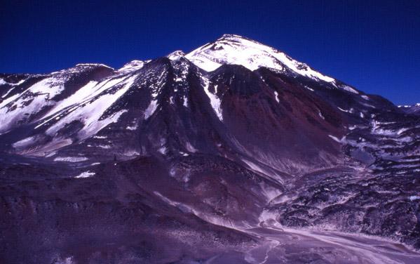 Lubinianin na najwyższym wulkanie świata