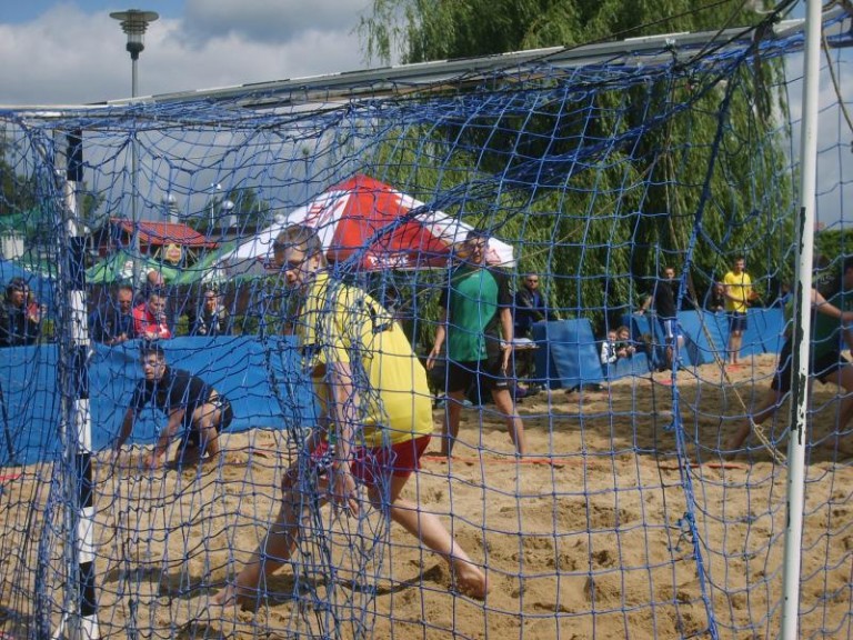 Nożna na plaży