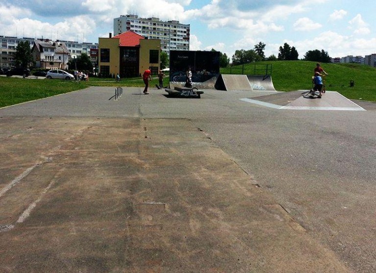 Skatepark bez ramp