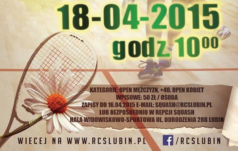 Amatorski turniej squash