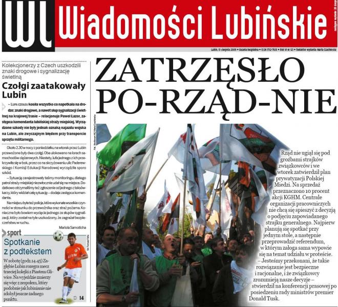 Nowy numer „Wiadomości Lubińskich”