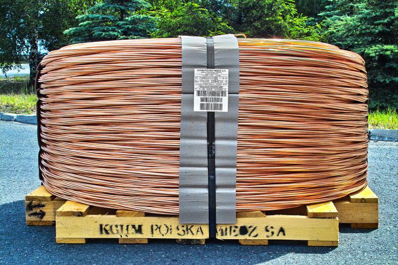 Miedź droższa o prawie 10 procent