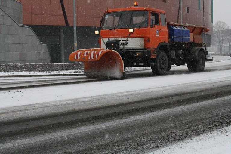 Słona droga, ale nie chodnik