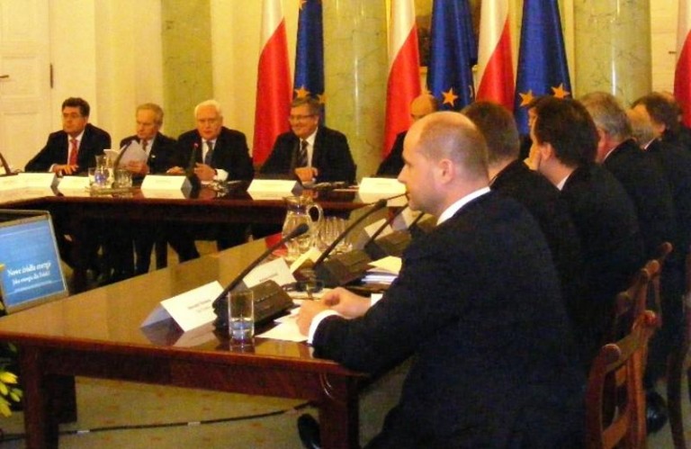 Wójt u prezydenta Komorowskiego