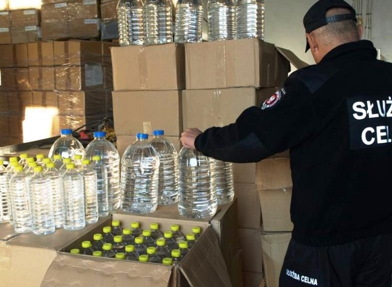 Spirytus miał rozlać się po rynku