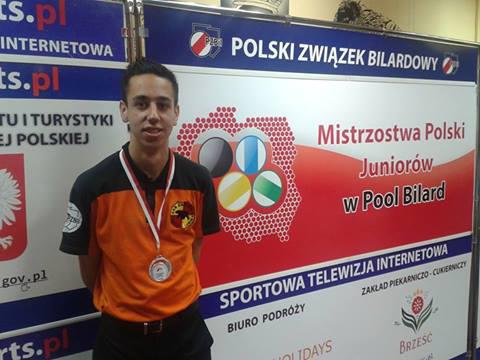 Sukces lubińskiego bilardzisty
