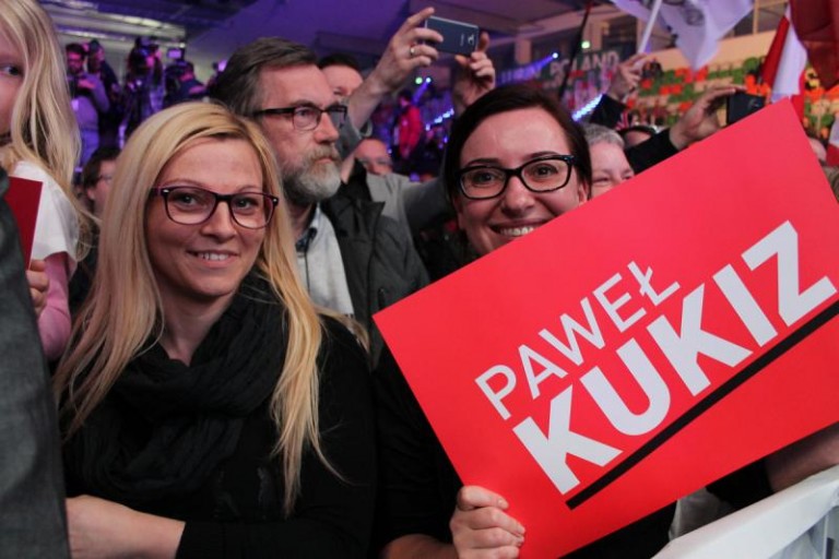 Są wyniki wyborów. Byliśmy u Kukiza (FOTO)