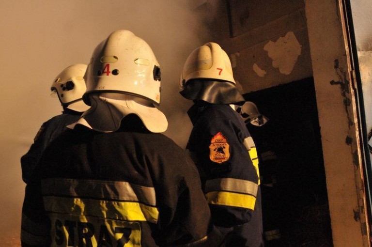 Zginęła w płomieniach