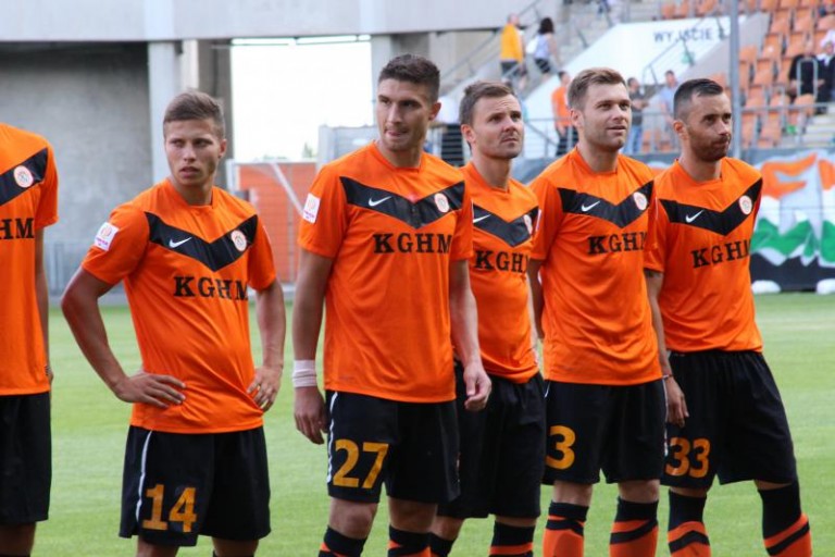 Podział punktów na Stadionie Zagłębia