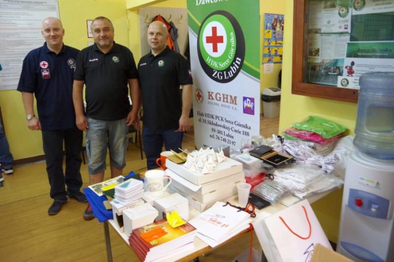 Krew z Lubina pojechała do banku