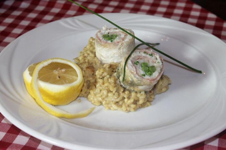 Risotto i sandacz w „Kulinarnych zagadkach”