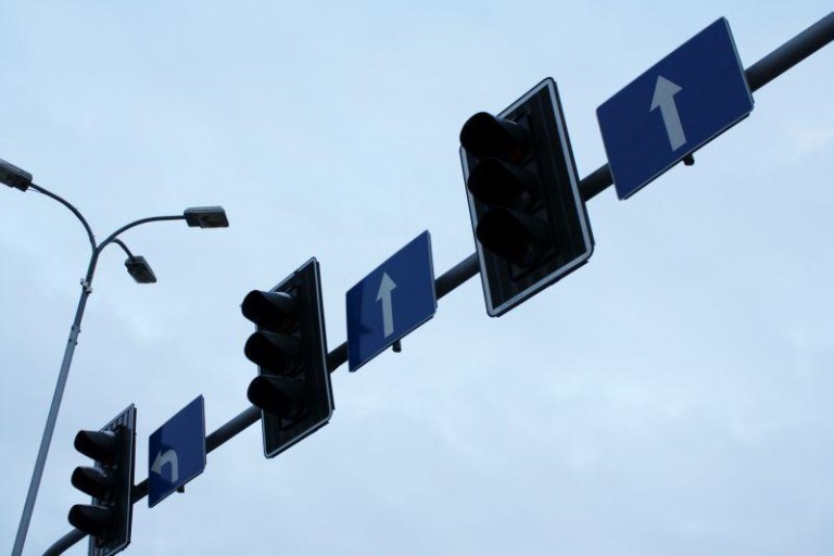 Awaria świateł na skrzyżowaniu