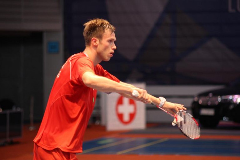 Michał Rogalski na podium