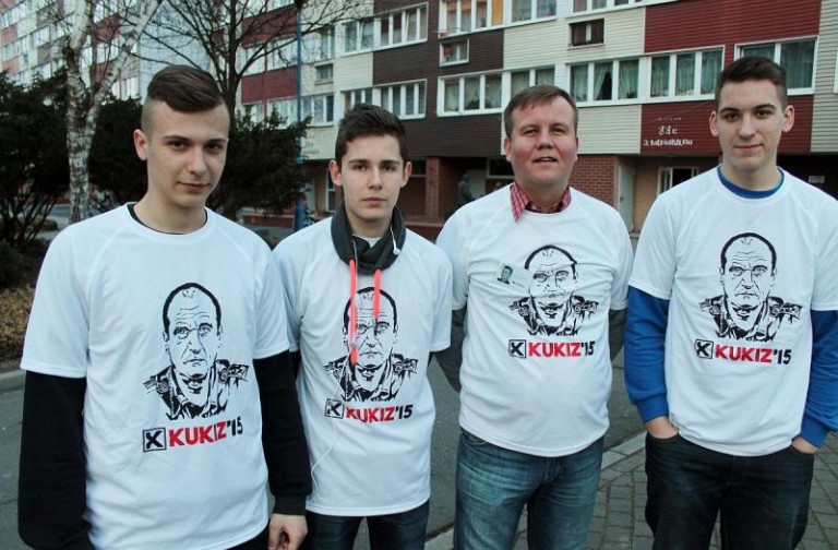 Lubinianie wspomagają Kukiza