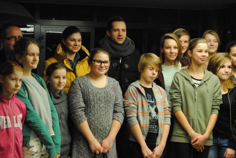 Słodka niespodzianka szczypiornistów