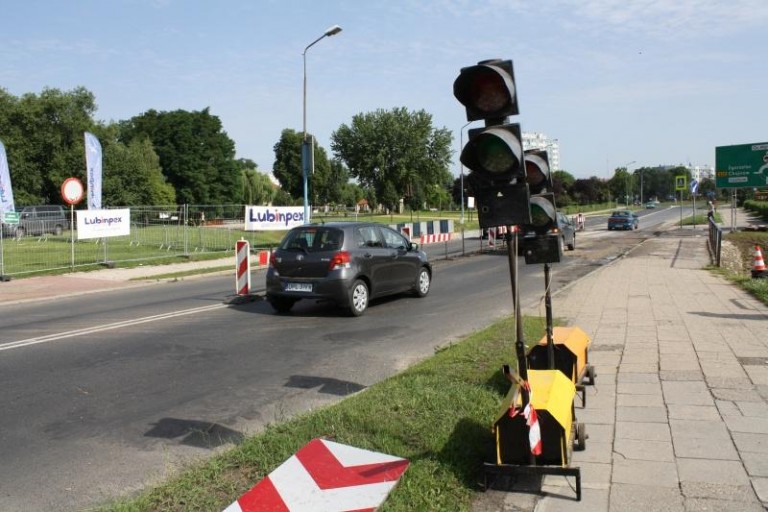 Uwaga kierowcy, remont. Są utrudnienia