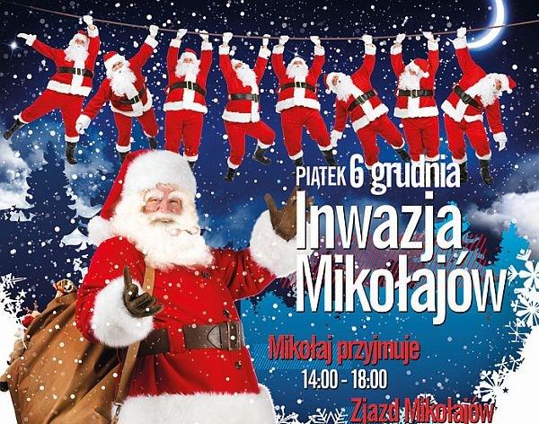 Mikołaje opanują galerię