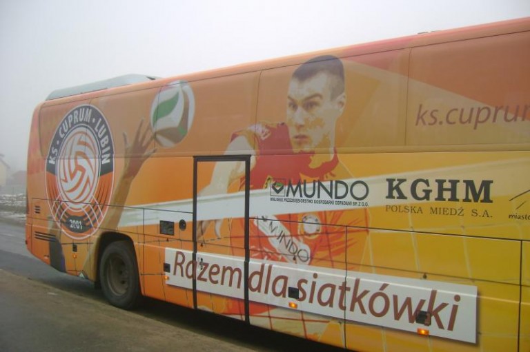 Siatkarze mają nowy autokar