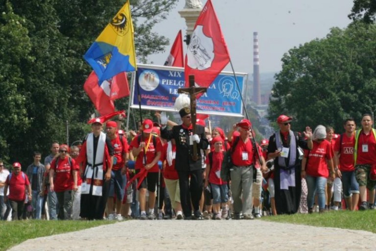Z Lubina na nogach do Częstochowy