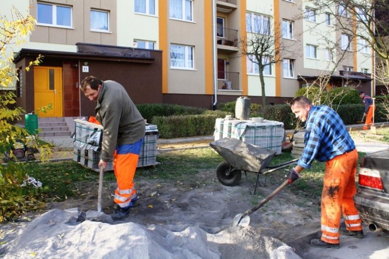 W końcu porządny chodnik